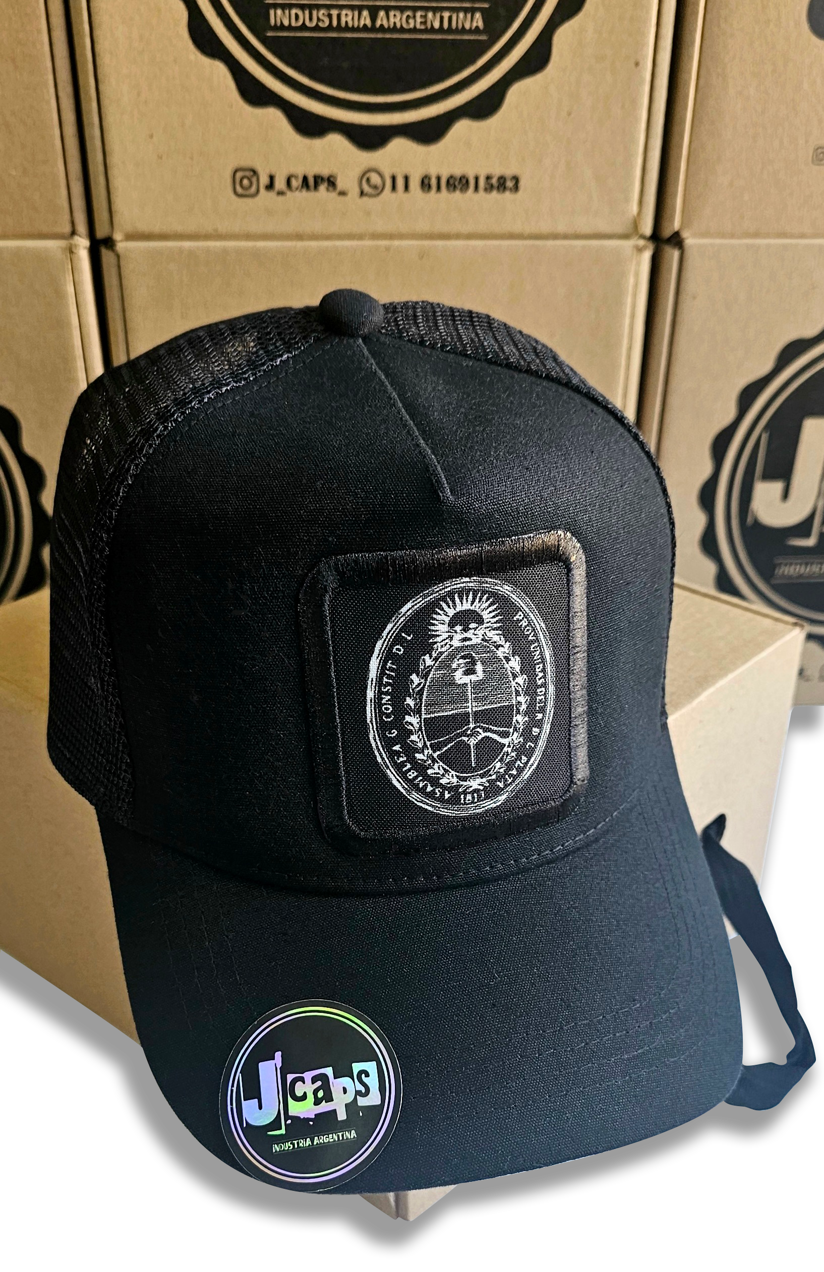 Gorra Jcaps - modelo Escudo Nacional